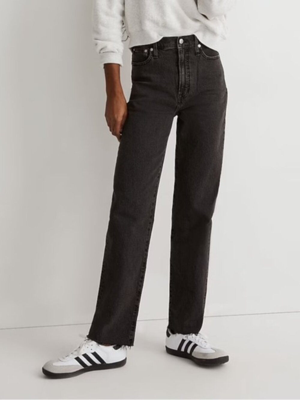 Madewell The Perfect Vintage Straight Jean - Lunar Wash - Size 32 - Picture 2 of 10